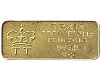 Thurn & Taxis Goldbarren 10 Gramm